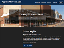 Tablet Screenshot of 4appraisalservicesllc.com